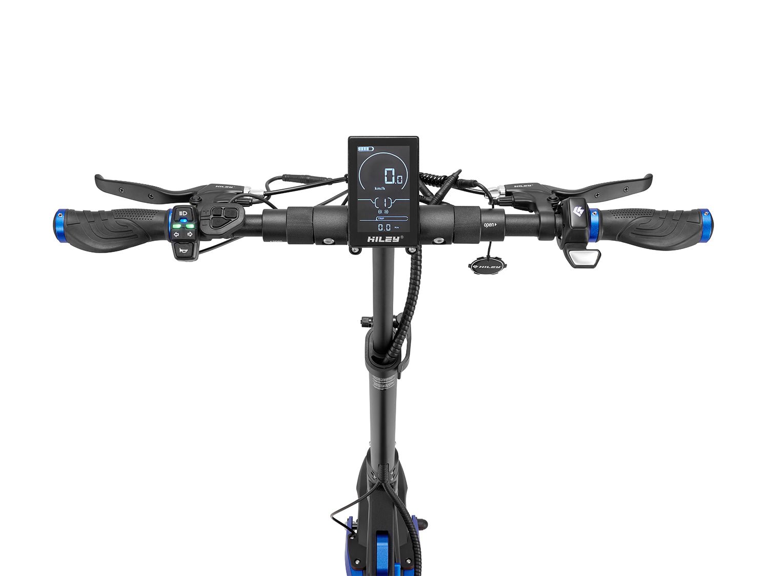 TFT display with NFC unlock on the Hiley Tiger Max GT electric scooter