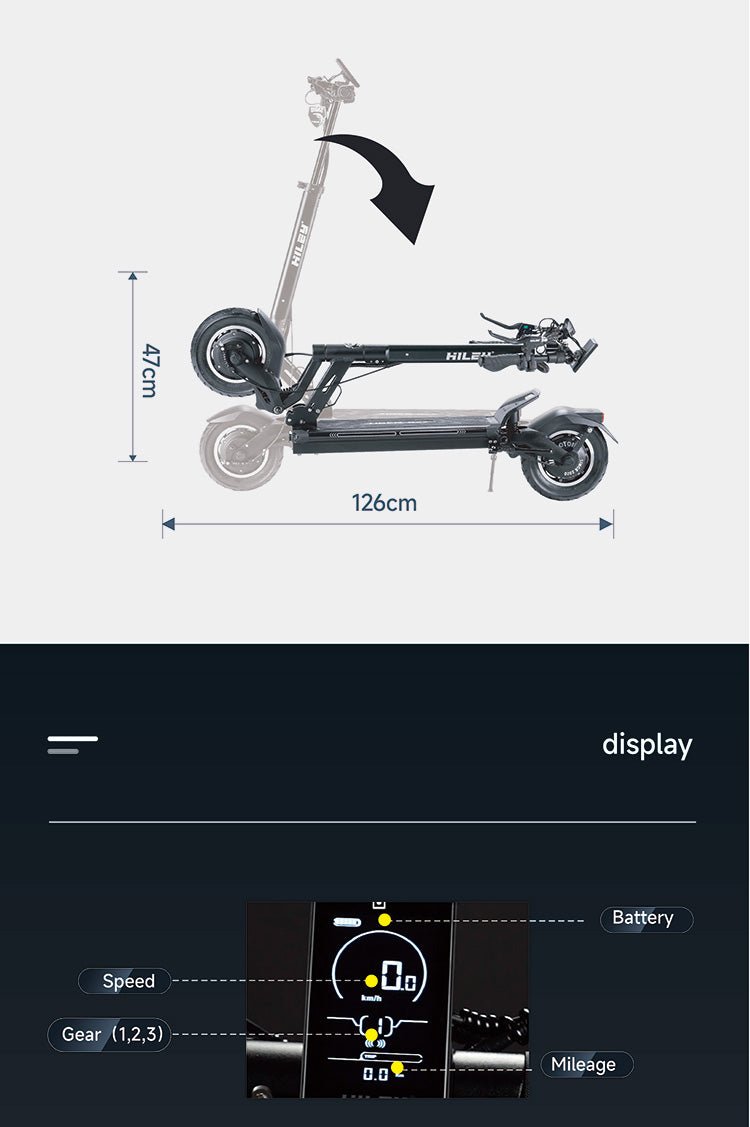 Hiley tiger max GT electric scooter on sale
