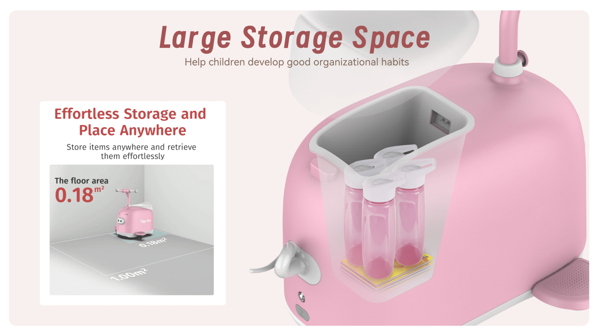 Piggy Run C8 Kids Ride On Drift Scooter - EVORIDE CANADA