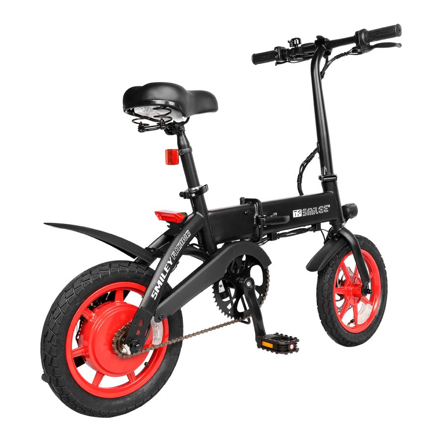 TF SMILEE - S7 14 inch foldable electric bike - EVORIDE CANADA